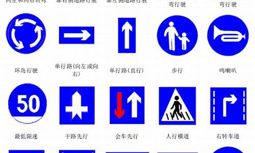 道路标志线大全图解_道路标志线大全图解图